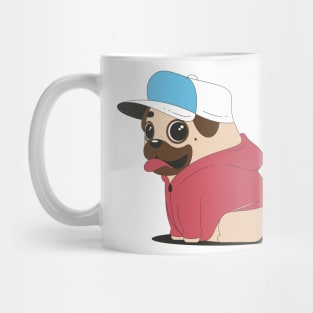 Hippy Pug Mug